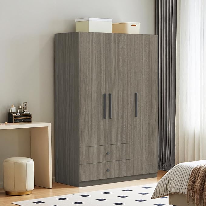 Abyssaly Peel and Stick Wallpaper Grey Wood Contact Paper Decorative Self-Adhesive Film for Surfaces Easy to Clean Thickening for Kitchen Cabinets Decor 15.7 in X 393 in - Image 6