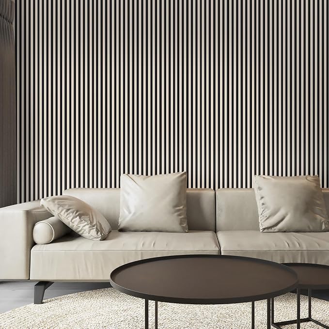 Art3d 96 x 6 Inch WPC 3D Fluted Wood Textured Slat Wall Panels, 8-Pack, Oak | Natural Wood Texture, Weather Resistant, Durable, Easy to Install, Eco-Friendly, Elegant Design, for Living Room, Bedroom - Image 2