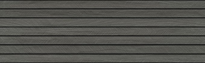 Black Grey PVC Acoustic Slat Wall Panel Peel and Stick for Walls | Textured Deep Gray Fluted Wood Paneling Self Adhesive Soundproof 3d Wall Panels for Living Room Bedroom TV Background 12×118" - Image 8