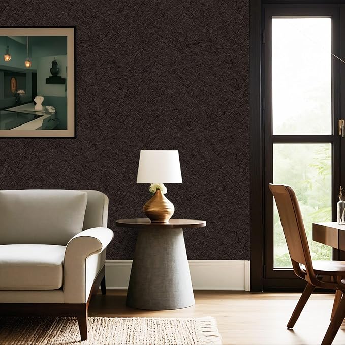 Brown Peel and Stick Self Adhesive Wallpaper Countertop Contact Paper | Removable Waterproof Bathroom 15.7" X 393.7" Kitchen Vinyl Wrap for Cabinet Countertops Wall Counter Top Paper - Image 7