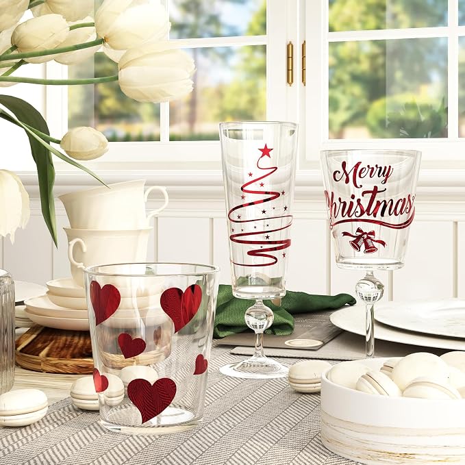 WESTICK Glossy Red Mirror Frame Border Trim 32.8Ft X 4" Bathroom Waterproof Red Mirror Tape Wallpaper Border Decorative Peel and Stick Bulletin Board Borders for School Office Birthday Party Decor - Image 4