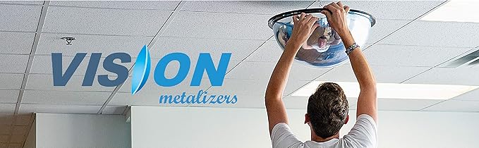 32" Acrylic Half Dome Security and Blind Spot Mirror for Parking, Garage, Store, Warehouse, Office and More- Vision Metalizers - Image 7