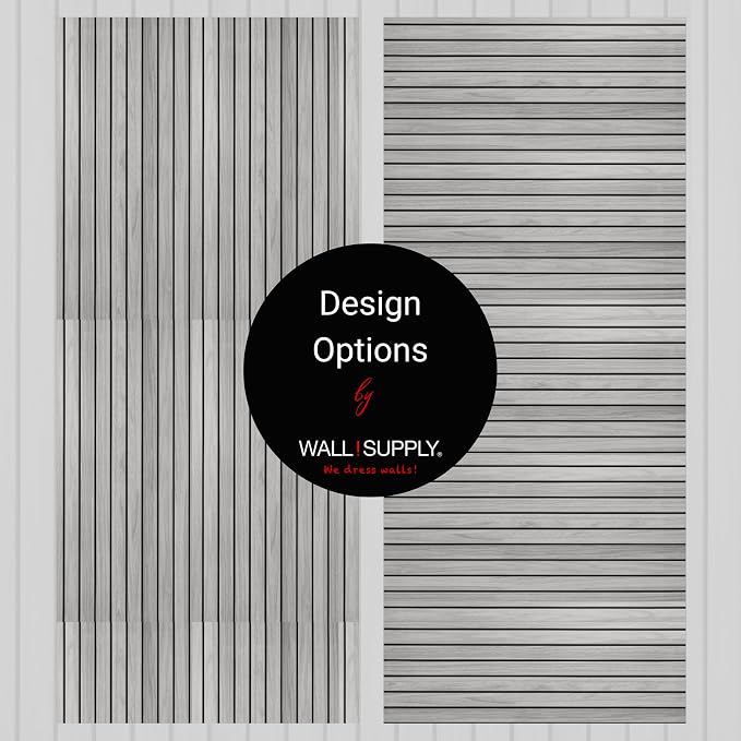 Wall!Supply Ultralight Linari Modern Grey EPS Foam Faux Wood 3D Wall Panels - Home Decor Wallpaper Alterantive for Living Room, Bedroom, and Office -Easy Installation DIY Room Decor-4 Pack 24.96 Sq Ft | Lightweight EPS Foam, Wallpaper Alternative, Easy... - Image 6