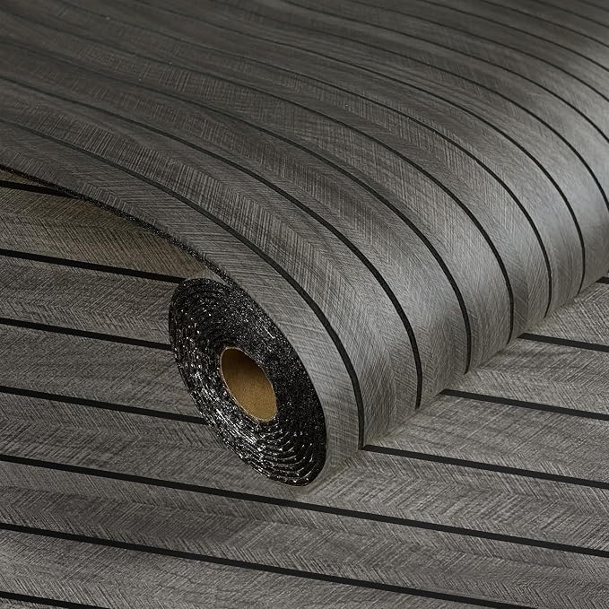 3D Wood Slat Panel for Walls Peel and Stick PVC Slat Wall Paneling | Peel and Stick Wood Panels Self Adhesive Flexible Wooden Slat Wallpaper for Bedroom Living Room Wall Decor Ceiling 23 x 110in by MANONIRIA