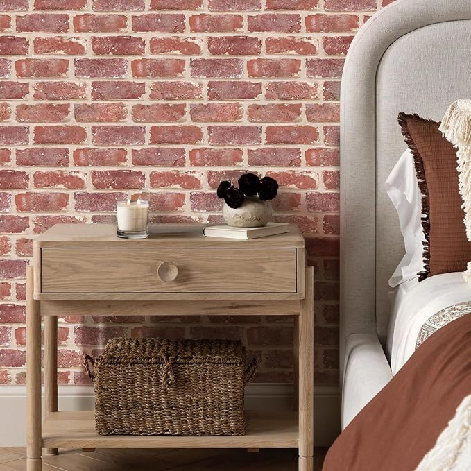 COMSTICKC 3D Peel and Stick Faux Brick Wall Panels for Quick DIY Wall Decor | 10 Pcs 11.8"x11.8", Not Real Brick, Small Size, Thin PVC Decorative Wall Sticker for Interior Wall Makeover, Cover 9.7 sq ft - Image 6