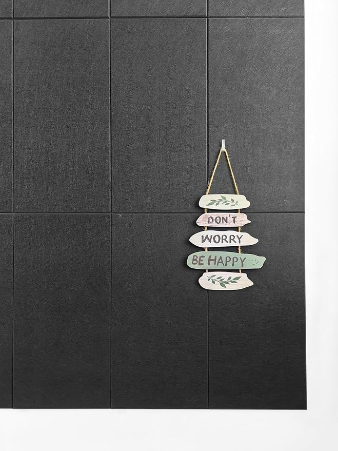 Acoustic Panels 12-Pack Soundproof Wall Panels 24"X12"X0.35" Sound Panels High Density Sound Dampening Panels - Black - Image 6
