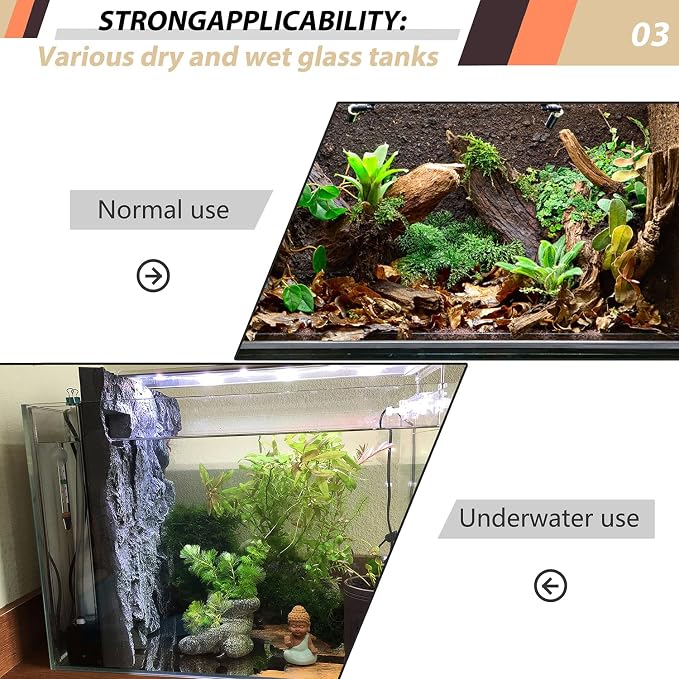 17.7x11.8in Rock Terrarium Background,3D Reptile Tank Background Board,Amphibian Stereo Backdrop Wall,Lizard Snake Gecko Spider Turtle Fish pet silo Background Decorative Panel(Brown) - Image 4