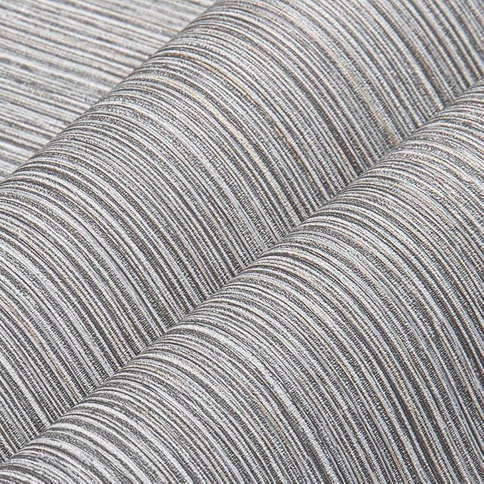 Haimin Grasscloth Wallpaper Textured 24in X 393in Fabric Contact Paper Brown Wall Paper Textured Linen Wallpaper Peel and Stick Self-Adhesive Thick Vinyl Embossed Film Wallpaper (Gray Brown) | Brown Wall Covering Linen Peel and Stick Self-Adhesive Thic... - Image 9