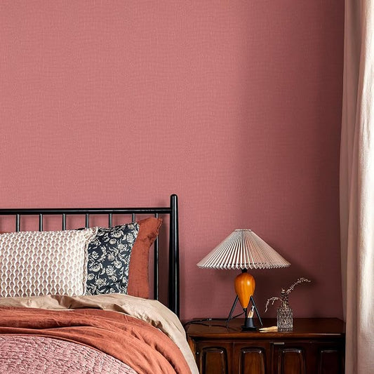 Zeeko Pink Coffee Crocodile Peel and Stick Wallpaper 17.3" x 590" | Textured Embossed Contact Paper Removable Waterproof Self Adheisve Wall Paper for Cabinet Bedroom Bathroom by Zeeko