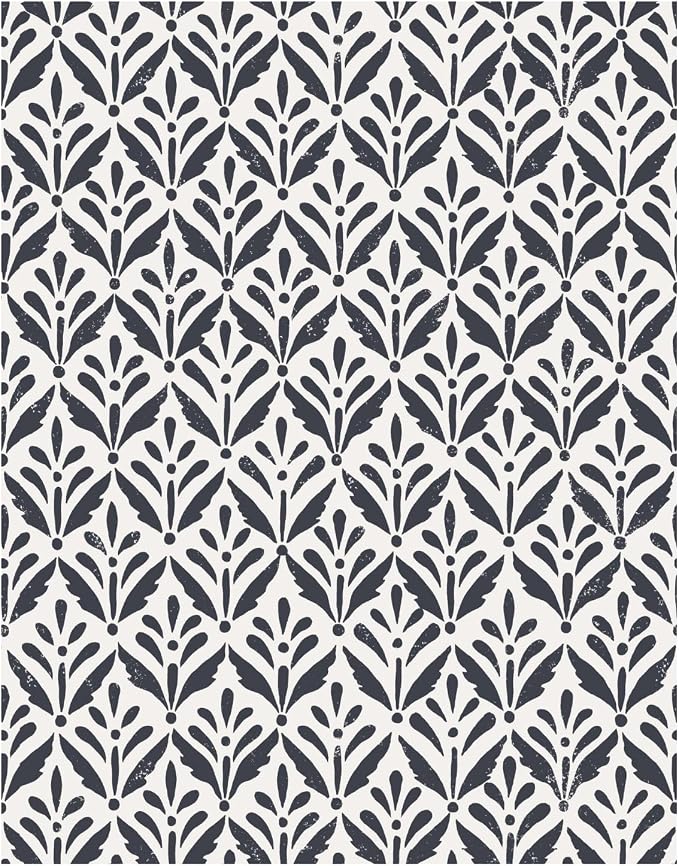 Peel and Stick Wallpaper Roll, Snuggle Bug Design | 17.5 x 216 in roll; Covers 26.25 sq ft; Vinyl peel & stick; No paste needed; Great for walls, shelves & cabinets. by WallWear