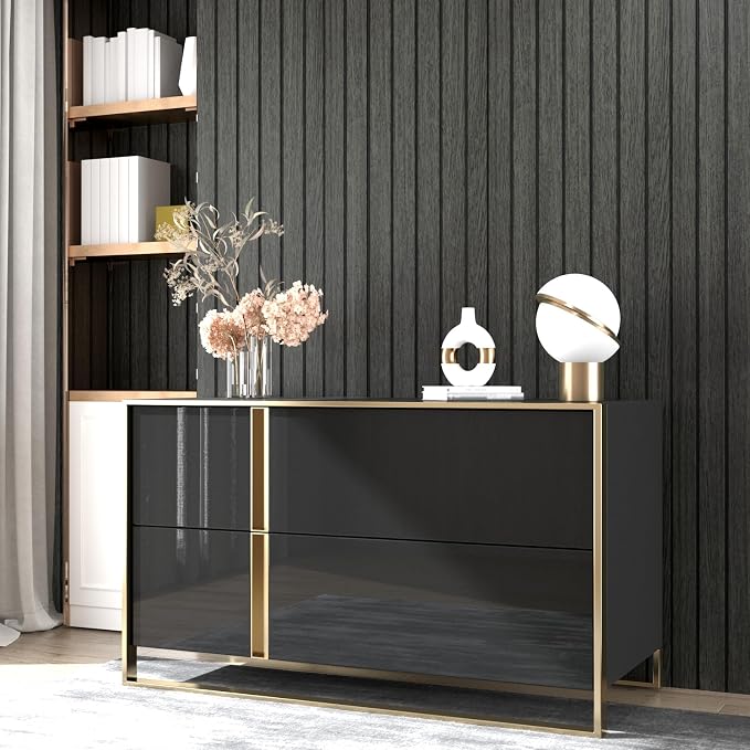 Wallercity Black/Gray Wood Slat 3D Wall Panels Waterproof Soundproof Planks | Flexible Wood Panel Self Adhesive Foam Slat Acoustic Panels for Walls Ceilings Vinyl Peel and Stick Wooden Panels 23.6x197 IN - Image 7