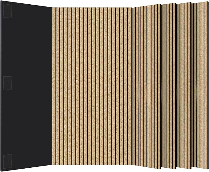 BUBOS 4-Pack Acoustic Panels 47.2"x23.6", Peel & Stick Sound Wall Panels | Self-Adhesive, Marble Pattern Decor Sound Wall Panels, Large Coverage for Studio Office Home by BUBOS