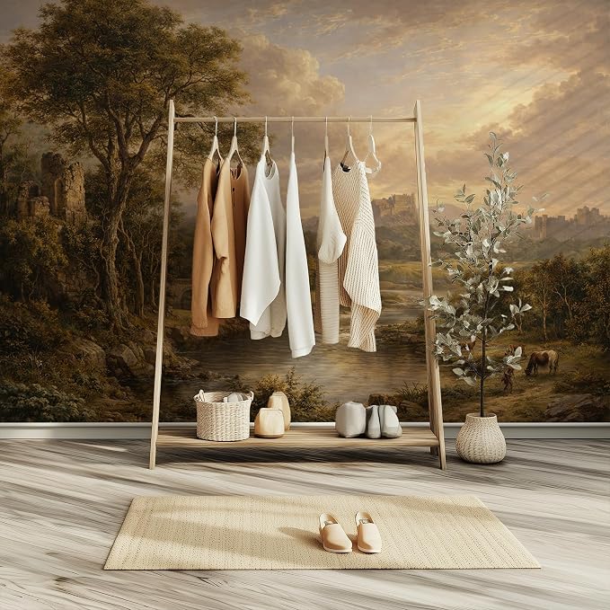 Mountain Wall Murals Peel and Stick Self Adhesive Canvas Wallpaper | Large Removable Mountain Mural for Living Room Bedroom Office Home Decor and Accent Walls in Multiple Standard Sizes - Image 6
