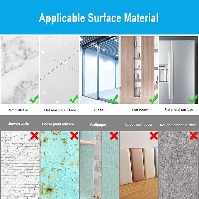 16" x 12" x 4Pcs Acrylic Mirror Sheets, Decorative Wall Mirrors - Image 5