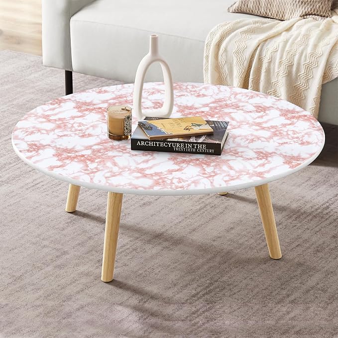 Marble Contact Paper Pink Extra Wide Peel and Stick for Kitchen Countertop | 35.4in ×118in Marble Wallpaper Self-Adhesive Vinyl Waterproof Great As Cabinets Drawer Shelf Crafts Wall Paper Decorations - Image 6