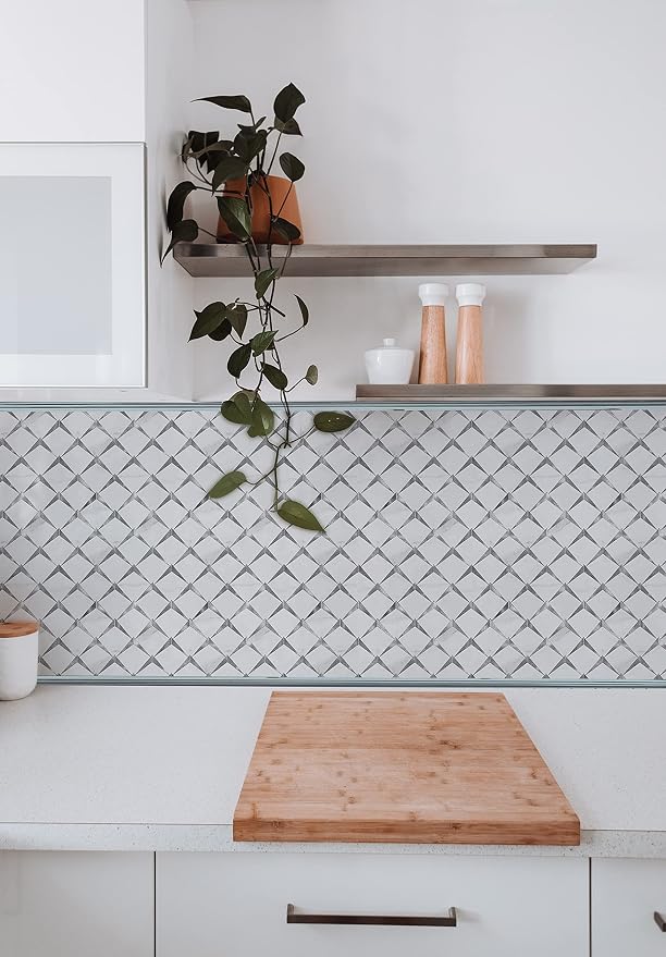 Art3d 25 ft Peel and Stick Tile Edge Trim for Backsplash, Stainless Steel - Image 7
