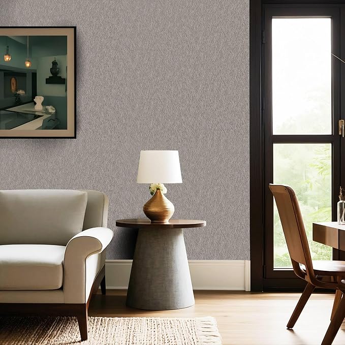 Taupe Peel and Stick Self Adhesive Wallpaper Countertop Contact Paper | Removable Self Adhesive Waterproof Bathroom Wallpaper 15.7" X 393.7" Kitchen Vinyl Wrap for Cabinet Wall Cover Paper - Image 7