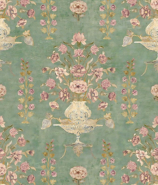 Orainege Floral Wallpaper Peel and Stick Wallpaper Modern Contact Paper | 17.3nx393.7in Self Adhesive Wall Paper for Bedroom Bathroom Shelf Liner Decor Removable by Orainege