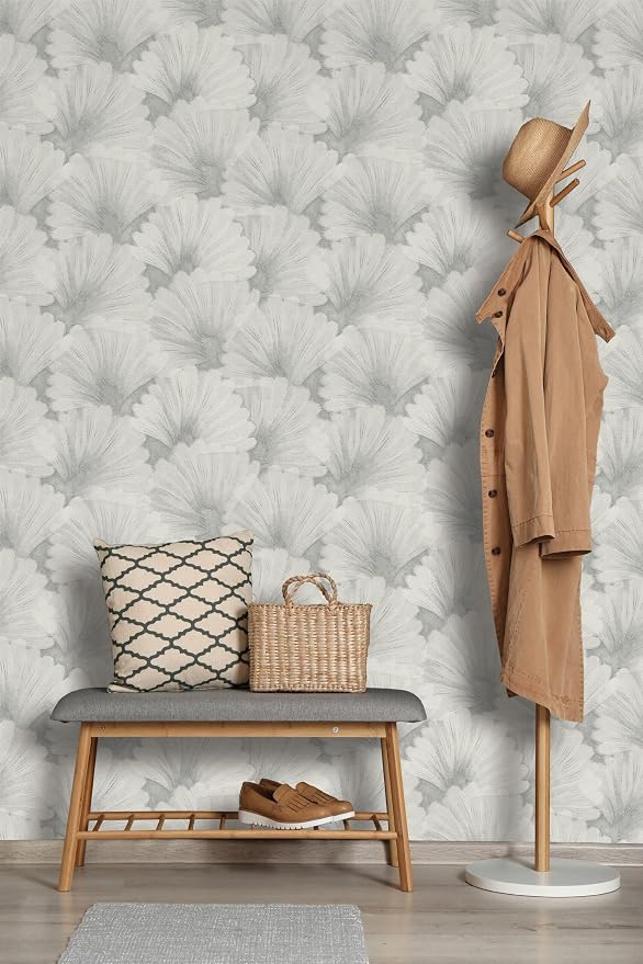 Peel and Stick Wallpaper Roll, Whispering Tales Design | 17.5 x 216 in roll; Covers 26.25 sq ft; Vinyl peel & stick; No paste needed; Great for walls, shelves & cabinets. - Image 5