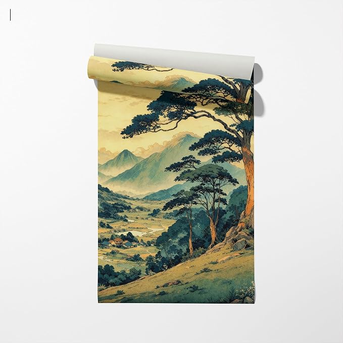 Mountain Wall Murals Peel and Stick Self Adhesive Canvas Wallpaper | Large Removable Mountain Mural for Living Room Bedroom Office Home Decor and Accent Walls in Multiple Standard Sizes - Image 8