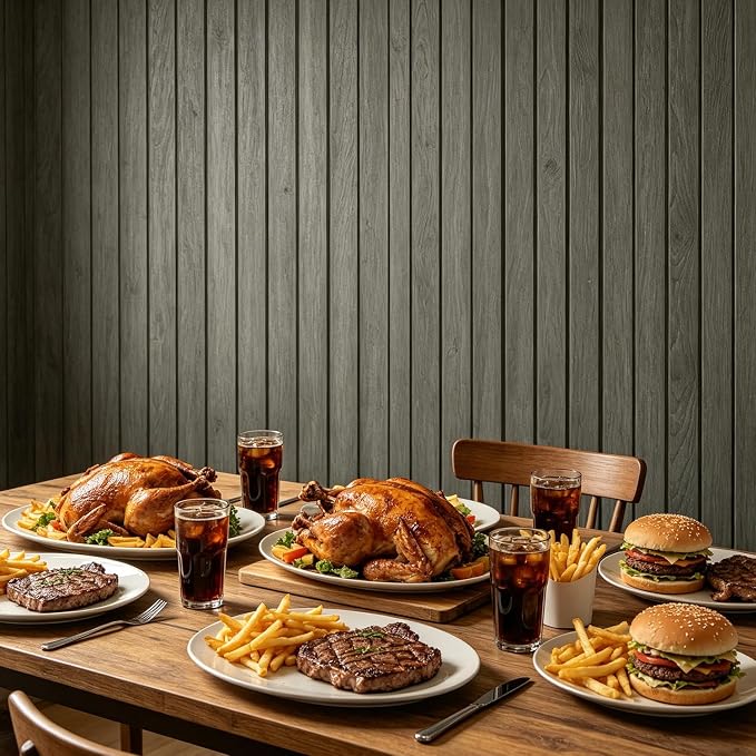 YENHOME Black Wood Slat Peel and Stick Wallpaper 17.7X10 ft Removable Faux Wood Contact Paper Renter Friendly Waterproof No Residue Decor for Bedroom Accent Wall Cabinet Furniture Kitchen Bathroom - Image 5