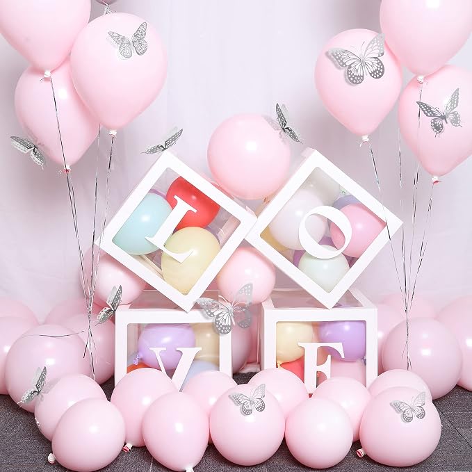 SAOROPEB 3D Butterfly Wall Decor, 48 Pcs 4 Styles 3 Sizes, Removable Metallic Wall Sticker Room Mural Decals for Kids Bedroom Nursery Classroom Party Decoration Wedding Decor DIY Gift (Sliver) | 4 Styles 3 Sizes, Removable Metallic Wall Sticker Mural D... - Image 2