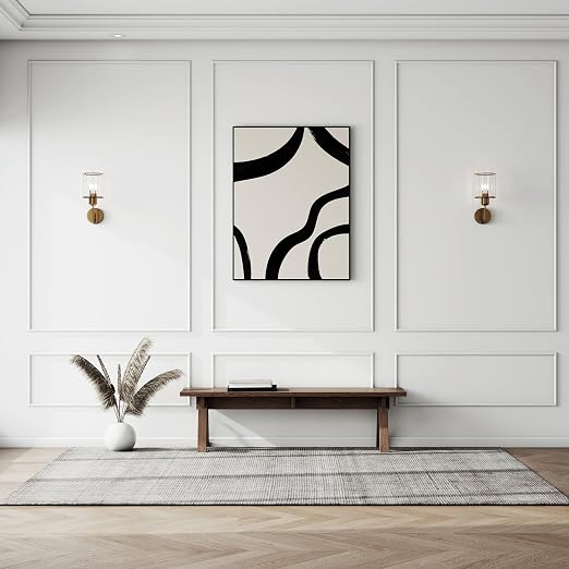 Pangda 3set Peel and Stick Wall Molding Kit 3D Premade, 48x80in | Accent Wall Moulding Kit, Wainscoting Panel, for Interior Decor, Ready to Assemble, Peel and Stick, Wainscoting Accent Panel - Image 3