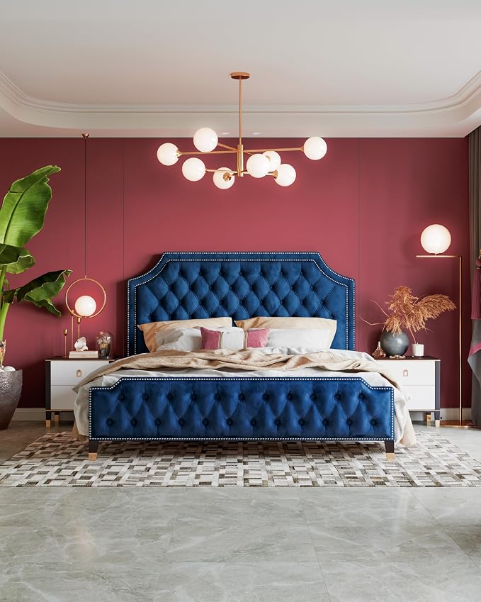 Safiyya 393"x17.7" Red Peel and Stick Wallpaper Rose Red Contact Paper Solid Color Wall Paper Decorative Waterproof Removable Wallpaper for Wall Vinyl Roll - Image 8
