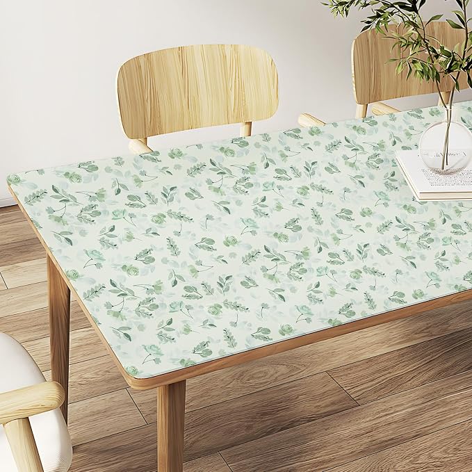 Sage Green Watercolor Floral Peel and Stick Wallpaper, 17.3" x 472" Removable & Waterproof Vinyl Wallpaper, Soft Pastel Flower Self-Adhesive Contact Paper for Nursery Bedroom Cabinets - Image 6