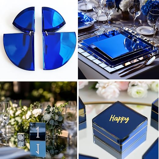 12x16 Inches Blue Mirror Acrylic Sheet – 2 Pcs Reflective Acrylic Panel for DIY Crafts, Home Décor & More (30x40 cm) - Image 5