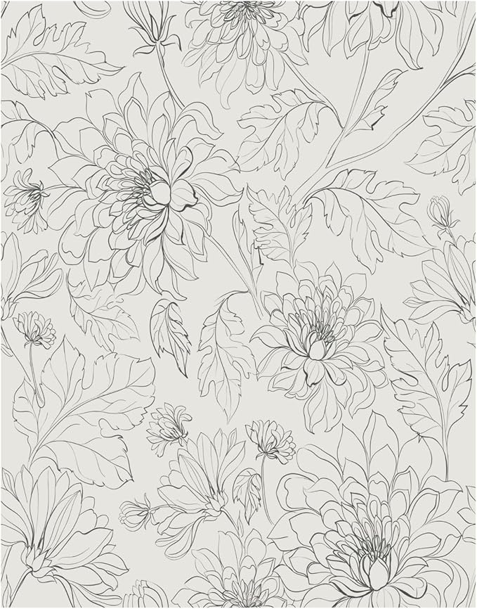 Peel and Stick Wallpaper Roll, Impossible 2 Forget Design | 17.5 x 216 in roll; Covers 26.25 sq ft; Vinyl peel & stick; No paste needed; Great for walls, shelves & cabinets. by WallWear