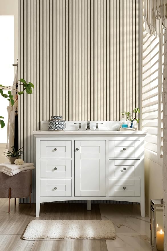 myforHD Wallpaper Peel and Stick Wood Grating Stripe Self-Adhesive Wallpaper Faux Wood Contact Paper Wood Slats Self Adhesive Wall Paper PVC Vinyl Film Removable Waterproof 17.3" x 118" - Image 6