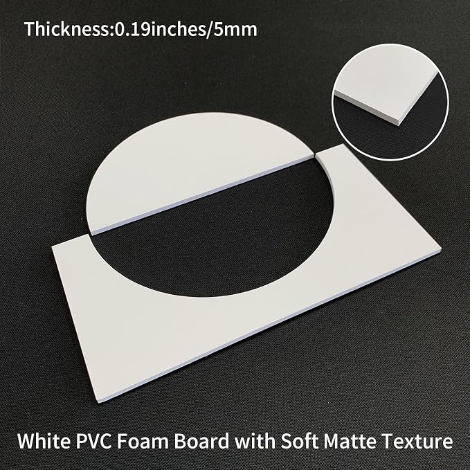 12PCS PVC Modular Decorative Fretwork Wall Panels for Living Room Lobby Bedroom, Half Circle-White Matte White Finish - Image 2