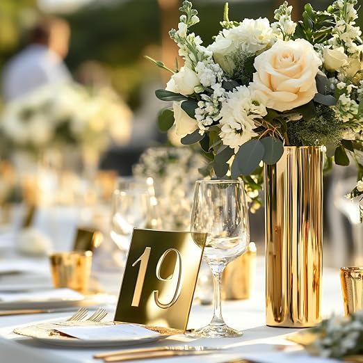12x12 Inches Deep Gold Mirror Acrylic Sheet – 2 Pcs Reflective Acrylic Panel for DIY Crafts, Home Décor & More (30x30 cm) - Image 4