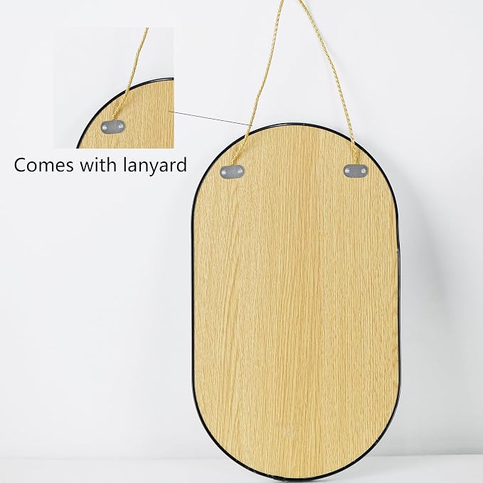 YCHMIR Oval Wall Mirror, Gold, Oval Shape - Image 7