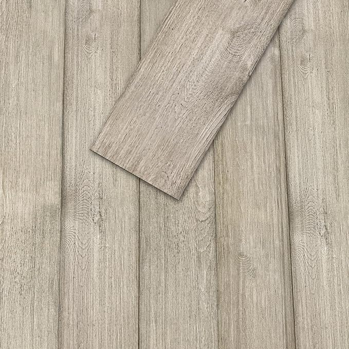 Real Wood Wall Planks-5" White Shiplap Panel Peel and Stick 10Pack 12.5SqFt | 5in wide solid wood shiplap planks-easy DIY wall shiplap panels Perfect for accent wall,backsplash,bedroom, living room - Image 6