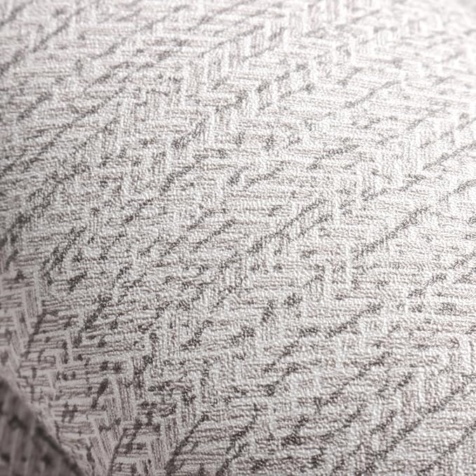 Grey Grasscloth Peel and Stick Wallpaper for Cabinets 16in x 197in | Faux Linen Vintage Wallpaper Textured Removable Wall Paper Grass Cloth Cabinets Bedroom for Cabinet Self Adhesive Vinyl - Image 5
