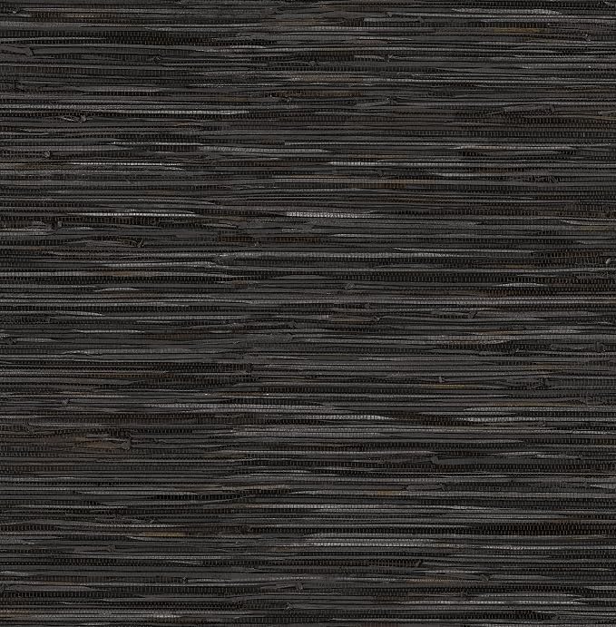 NuWallpaper Black Grassweave Peel and Stick Wallpaper, Textured Removable Wallpaper, Renter-Friendly, 20.5 in x 18 ft by NuWallpaper