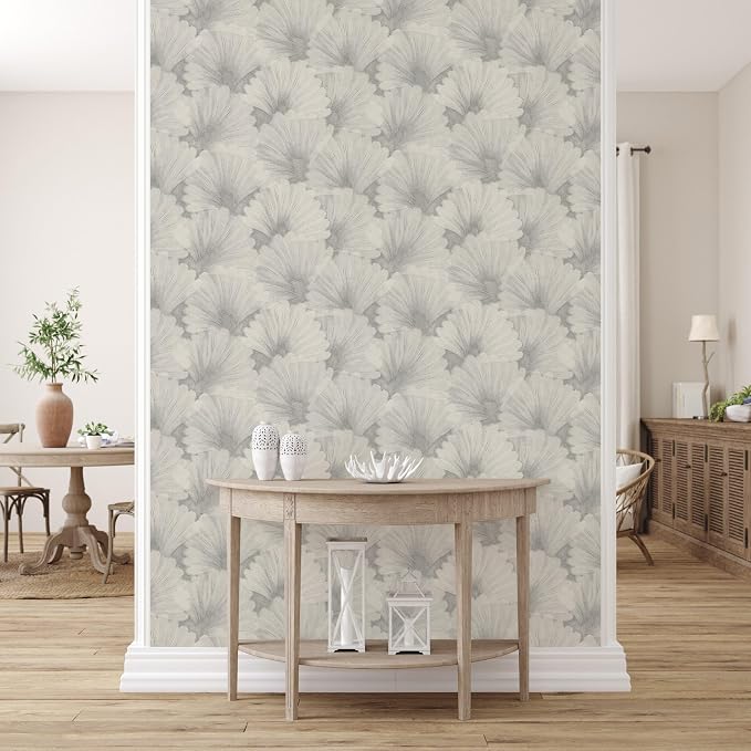 Peel and Stick Wallpaper Roll, Whispering Tales Design | 17.5 x 216 in roll; Covers 26.25 sq ft; Vinyl peel & stick; No paste needed; Great for walls, shelves & cabinets. - Image 8