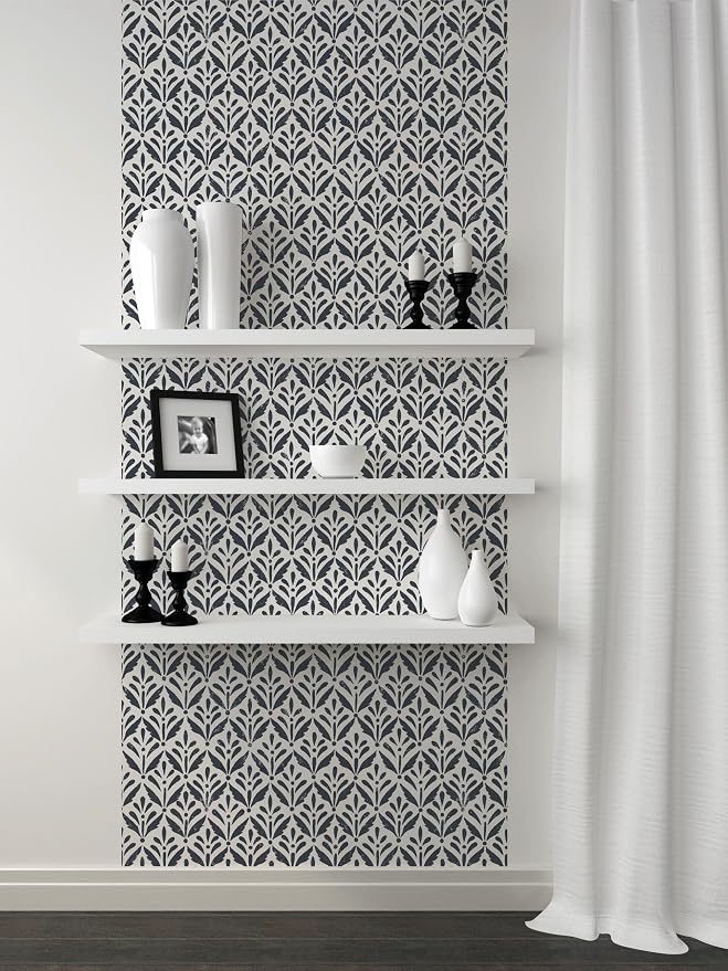 Peel and Stick Wallpaper Roll, Snuggle Bug Design | 17.5 x 216 in roll; Covers 26.25 sq ft; Vinyl peel & stick; No paste needed; Great for walls, shelves & cabinets. - Image 7