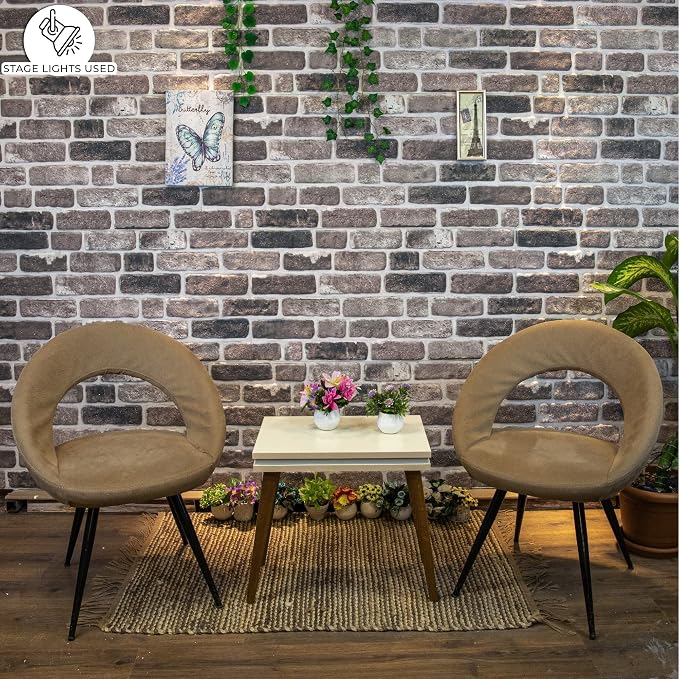 Dundee Deco 3D Wall Panels Faux Brick - Cladding Grey Black Stone Look Wall Paneling, Styrofoam, Sample, Size 10 x 10 in. - Image 4