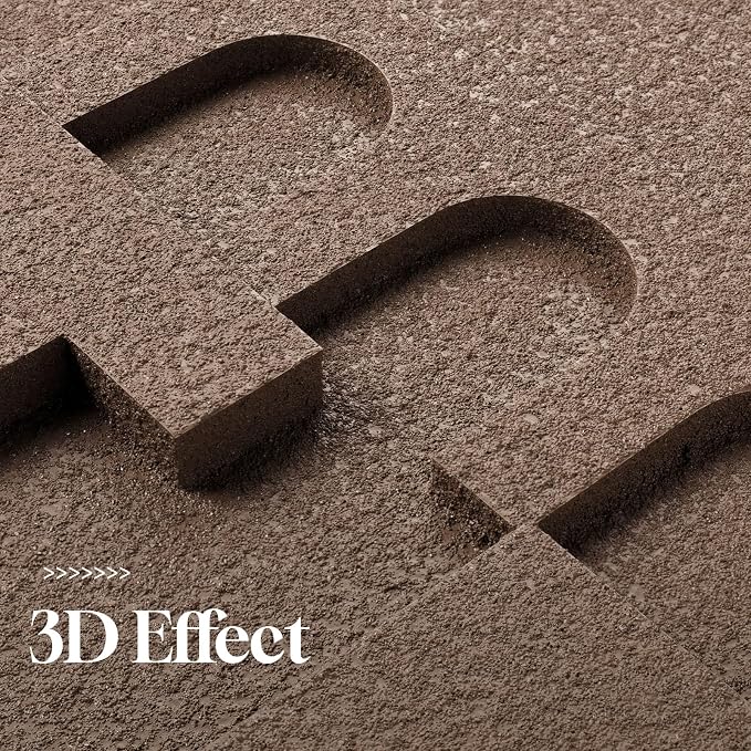 3D Textured Round Neutral Abstract Boho Wall Art for Living Room, 3 Piece | Modern Minimalist Geometric Sculpture Artwork for Walls, Bohemia Earth Tone Paintings, Bedroom Dining Room Office Wall Decor - Image 4