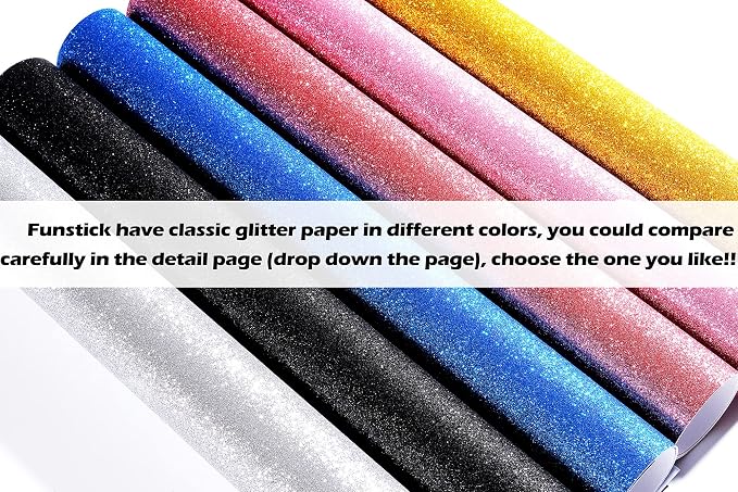 FunStick Glitter Wallpaper Border Peel and Stick Glitters Wall Border Self Adhesive Fabric Silver Wallpaper Borders Removable Silver Glitter Contact Paper Decor for Room Walls Bulletin Board 3.9"x200" - Image 7