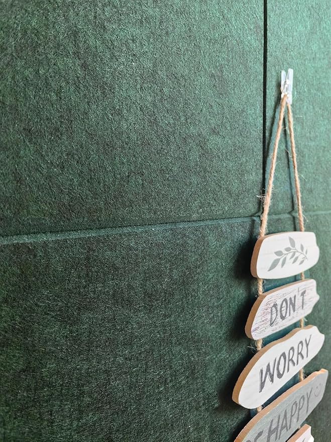 Acoustic Panels 12-Pack Soundproof Wall Panels 24"X12"X0.35" Sound Panels High Density Sound Dampening Panels - Aurora Green - Image 6