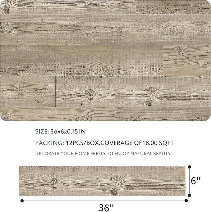 SINGULARWOOD Wall Panels,Peel&Stick Installation Vinyl Planks for Walls | Easy to install Looks real Strong adhesive Very durable - Image 4