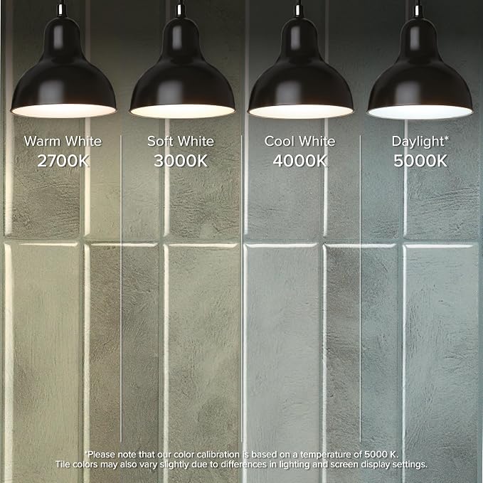 Smart Tiles Peel and Stick backsplash, Stacked Frost Gray, 11.43"x9" | Pack of 5 (3.5 sq ft), Glossy, Heat/Moisture Resistant, Low VOC, Kitchen/Bathroom, Renter Friendly, Made in Canada - Image 3