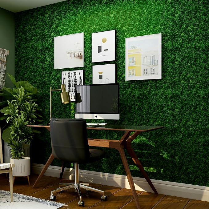 Main Street Peel and Stick Wallpaper Sheets, Plant Wall, 12-Pack | 11 x 16 in sheet size; Covers up to 14.67 sq ft; Eco-friendly paper material; No paste or additional adhesive required - Image 6