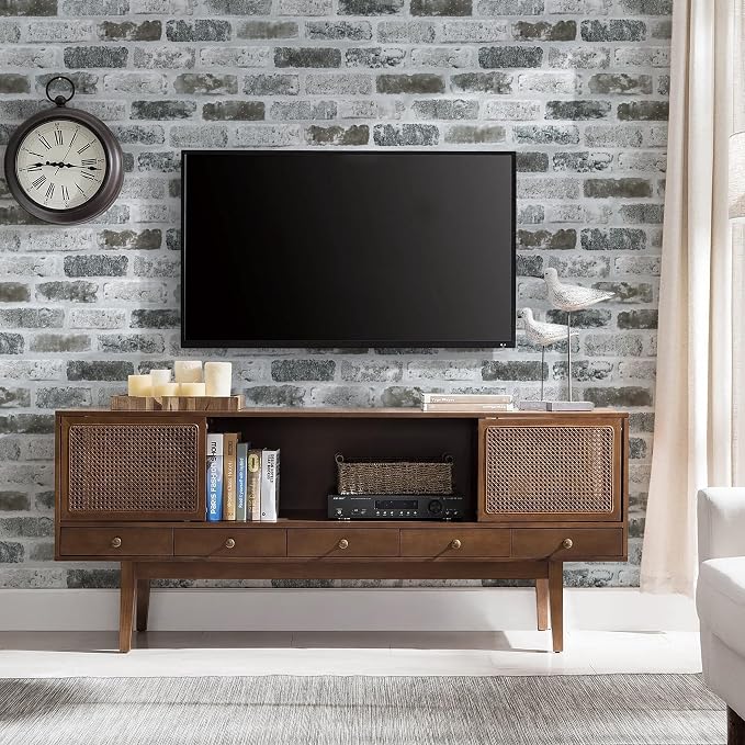 Guvana Grey Brick Wallpaper Peel and Stick Wallpaper 3D Vintage Brick Contact Paper Self Adhesive 17.3"×118" Removable Faux Brick Textured Wallpaper for Kitchen Decor Vinyl Roll | 3D Vintage Brick Contact Paper Self Adhesive Removable Faux Brick Textur... - Image 5