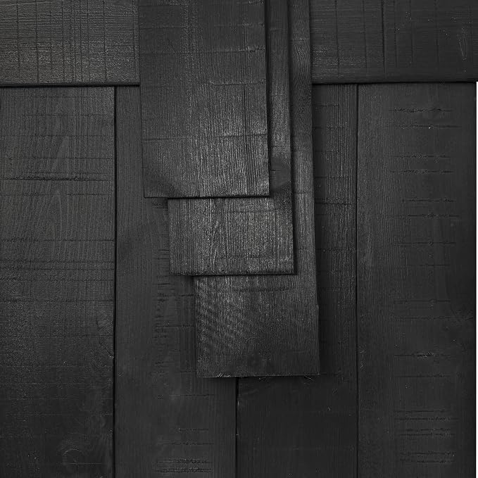 Real Wood Wall Planks-5" White Shiplap Panel Peel and Stick 10Pack 12.5SqFt | 5in wide solid wood shiplap planks-easy DIY wall shiplap panels Perfect for accent wall,backsplash,bedroom, living room - Image 9
