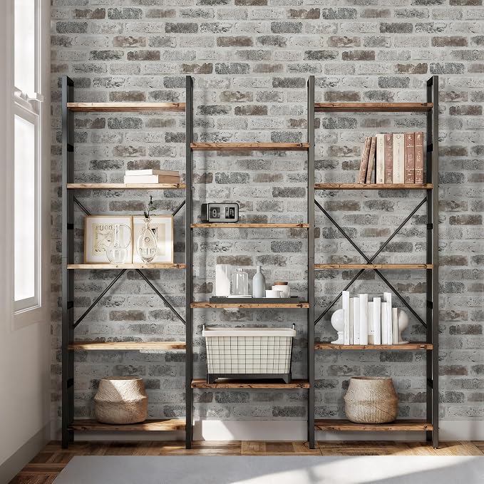 Guvana 17.3"×787" Brick Peel and Stick Wallpaper Grey Brown Wallpaper | 3D Self Adhesive Wall Paper Removable Contact Paper Brick Textured Vintage Wallpaper Decorative Wall Classroom Covering - Image 6